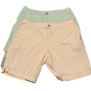 Two pairs of old glory shorts